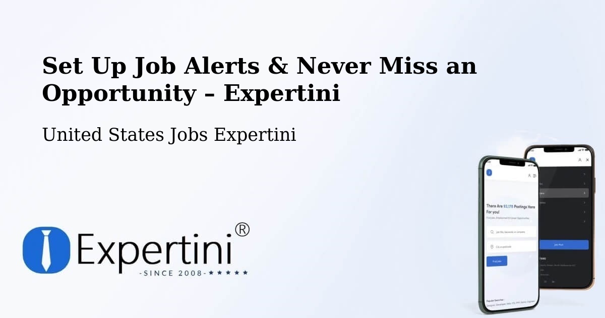 Job Alerts Guide – Get Notified About New Jobs in Hernando - Hernando, United States Jobs Expertini